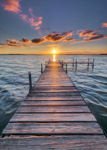 Dock Wisconsin Lake